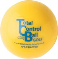 total control sports golf yellow sports & fitness logo