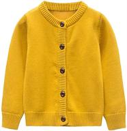 gleaming grain toddler cardigan sweaters boys' clothing 标志