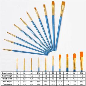 img 2 attached to Strips Brushes Painting Supplies Classroom Painting, Drawing & Art Supplies and Painting