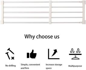 img 3 attached to TabEnter Adjustable Organizer Expandable Drilling Storage & Home Organization