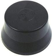 🌧️ efficient nmo antenna protection: larsen plastic rain cap - black logo