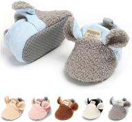 lafegen slipper newborn booties toddler apparel & accessories baby girls for shoes logo