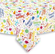 cackleberry home birthday tablecloth rectangular логотип