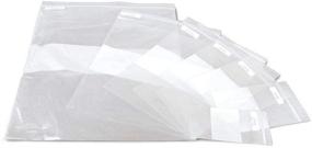 img 1 attached to 🔒 50-Count Extra Large Heavy Weight 13"x18" Freezer Zipper Bags: Jumbo 2.5 Gallon Storage, Zip & Lock, 4 Mil with White Block