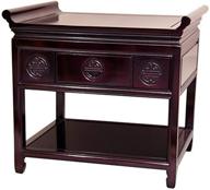 🌹 rosewood altar table - oriental furniture 22-inch логотип