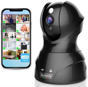 img 4 attached to 📷 SereneLife HD 1080p Wireless IP Camera - Network Security Surveillance for Home Monitoring with Motion Detection, Night Vision, PTZ, 2 Way Audio - iPhone Android Mobile PC Compatible WiFi - IPCAMHD82
