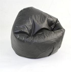 img 3 attached to 🪑 Classic Large Black Bean Bag: High-Quality American Furniture Alliance Fun Factory Edition