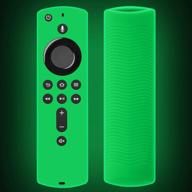 📺 silicone remote cover for tv stick 4k, tv cube, tv (3rd gen) - luminous glow in the dark logo