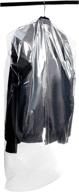 👗 protect your clothing with juvale plastic garment bags for dresses and suits - 50 pack логотип