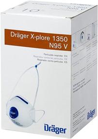 img 3 attached to 💯 Certified Disposable Dräger Particulate Respirator - NIOSH Approved