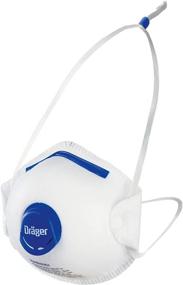 img 4 attached to 💯 Certified Disposable Dräger Particulate Respirator - NIOSH Approved