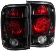 anzousa 211178 фары заднего хода ford ranger dark smoke g2 - пара. логотип
