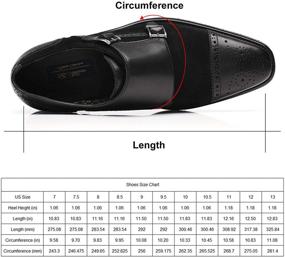 img 2 attached to 👞 Milano Leather Comfortable Business Noble 2 Black Men's Loafers & Slip-Ons: Ultimate Style and Comfort