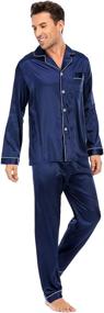img 1 attached to LZLER Pajama Classic Pajamas Medium Men's Clothing