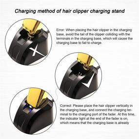 img 1 attached to Anrom Hair Clipper Charging Stand: A Versatile Dock for Senior Cordless Hair Clippers #8591 #8504 #8148