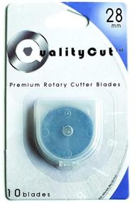 img 3 attached to 🔪 10-Pack of QualityCut 28mm Rotary Cutter Replacement Blades for Enhanced Cutting Performance