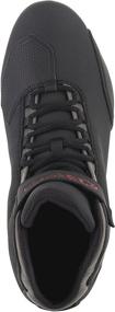 img 1 attached to 👞 Alpinestars Sektor Men's Street Motorcycle Shoe, Black/Gray/Red, Size 13