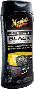 img 4 attached to 🚗 Meguiar's Ultimate Black Plastic Restorer & Trim Restorer: Revive and Protect Your Auto's Plastic Surfaces - 355ml