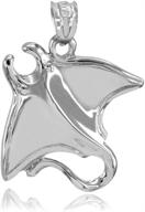 sterling silver sting charm pendant logo