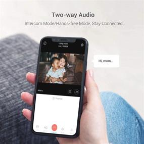 img 2 attached to 📷 2K Home Security Camera: blurams Indoor Cam with Facial Recognition, 2-Way Talk, Smart Alerts, Privacy Area, Night Vision, Cloud/Local Storage, Compatible with Alexa, Google Assistant, and IFTTT