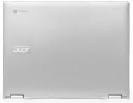 mcover hard shell case for 2018/2019 acer chromebook spin 13 cp713-1wn series (not compatible with all other acer chromebooks) - ac-sp13-cp713-1wn-clear logo