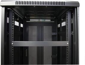 img 1 attached to 🔲 StarTech.com 1U Blanking Panel - Enhance Rack Organization and Aesthetics with Metal Rack Mount Filler - for 19in Server Rack Enclosure or Cabinet - Steel - Black (BLANKB1)