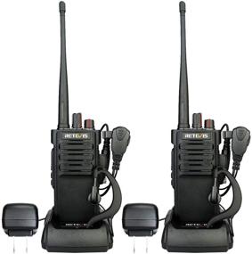 img 4 attached to 📻 Retevis RT29 Long Range Walkie Talkies - Military Grade, Heavy Duty 2 Way Radio with 3200mAh Rechargeable Batteries, Emergency Communication for Adults - Includes Earpiece (2 Pack)