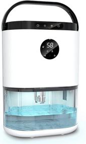 img 4 attached to 🌬️ Powerful 78 oz Dehumidifier with Auto Defrost, Ultra Quiet Operation, Timer - Ideal for Closet, Bedroom, Bathroom, Garage, RV (500 sq ft)