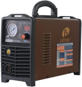 img 4 attached to 🔪 Lotos Supreme LTP5500D 55AMP Digital Non-Touch Pilot Arc Plasma Cutter - Dual Voltage 110V/220V, 3/5 inch Clean Cut, Brown