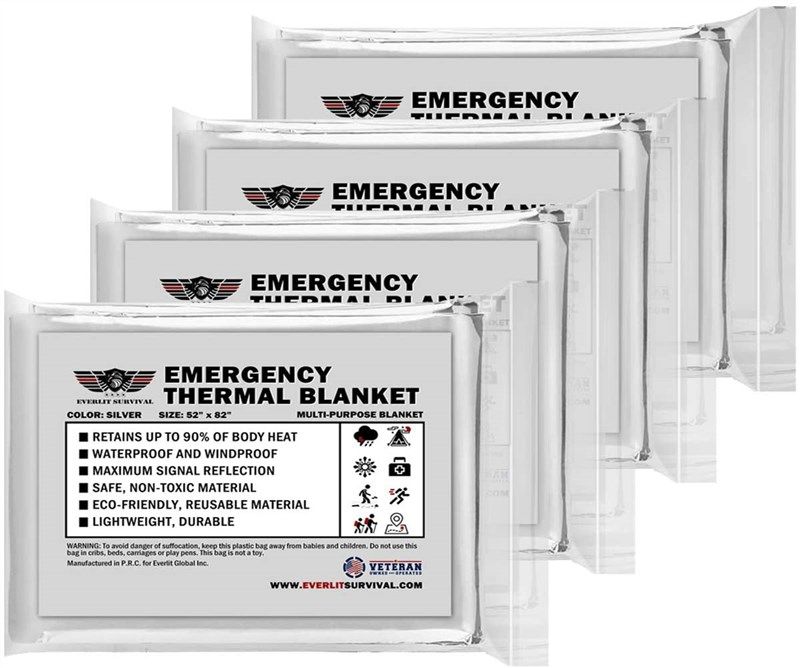 everlit emergency blanket survival designed 로고