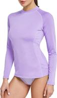 👚 ogeenier women's rashguard swim shirts with long sleeves - uv upf 50+ sun protection swimsuit top logo