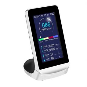 img 4 attached to Seesii Accurate Formaldehyde Multifunctional 🌡️ Temperature: All-in-One Solution for Precise Formaldehyde Monitoring