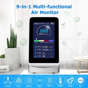 img 3 attached to Seesii Accurate Formaldehyde Multifunctional 🌡️ Temperature: All-in-One Solution for Precise Formaldehyde Monitoring