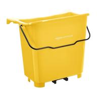 🧼 amazoncommercial fresh mop cleanser supplemental bucket, yellow - 6-pack: efficient cleaning solution for spotless floors logo