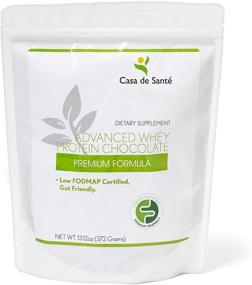 img 3 attached to 🍫 Optimized Low FODMAP Protein Powder - IBS & SIBO Friendly, Gluten, Soy, Sugar & Grain Free, Low Carb WPI, ProHydrolase for Enhanced Protein Absorption, Gut-Friendly, All Natural - Chocolate Flavor