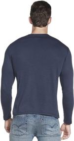 img 2 attached to Skechers GOKNIT Henley Heather 👕 Charcoal Men's Shirt: Comfortable and Stylish Clothing