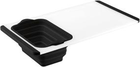 img 2 attached to 🔪 Cuisinart CTG-00-CBC Cutting Board and Colander Combo - Black