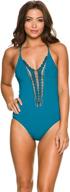 🌸 boho chic: billabong women's hippie hooray one piece swimsuit logo