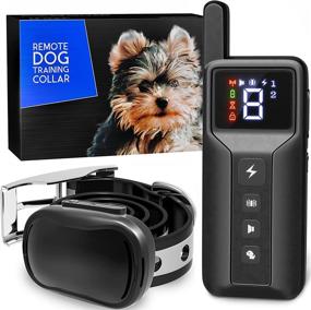 img 4 attached to 🐶 Enrivik Small Size Dog Training Collar: Remote-Controlled Perfect Solution for 5-15lbs Small Dogs - Waterproof &amp; 1000 Feet Range