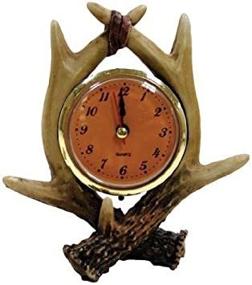 img 1 attached to 🕰️ Wilcor Collectibles Antler Wall Clock