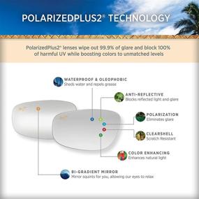 img 1 attached to Maui Jim Tumbleland B770 PolarizedPlus2 Sunglasses