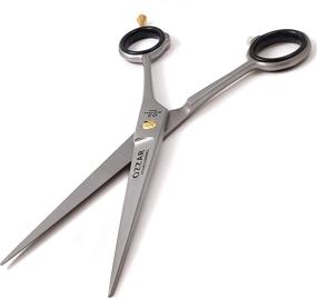 img 4 attached to ✂️ Top-rated Hair Cutting Scissors, Barber Shears - 440c Carbon Reinforced Japanese Stainless Steel Hair Scissor Ideal for Hairdressing with Ultra-Sharp Blades (6.5 inches)