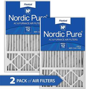 img 4 attached to Honeywell FC100A1029 Replacement Filter by Nordic Pure: Improve Air Quality with Efficiency