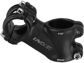 img 4 attached to FOMTOR 25.4 Stem - 60mm/90mm/110mm, 35 Degree, Handlebar Stem 🚲 Riser - Ideal for Mountain Bike, Road Bike, BMX, and MTB