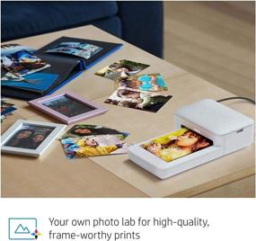 img 1 attached to 🖨️ HP Sprocket Studio Photo Printer – Customizable & Waterproof 4x6" Prints (3MP72A)