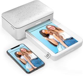 img 4 attached to 🖨️ HP Sprocket Studio Photo Printer – Customizable & Waterproof 4x6" Prints (3MP72A)