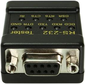 img 3 attached to 🔌 Cablemax RS-232 LED Link Tester - DB-9 Male to DB-9 Female Connector