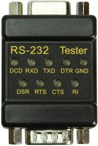 img 1 attached to 🔌 Cablemax RS-232 LED Link Tester - DB-9 Male to DB-9 Female Connector