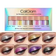 🌈 8 colors glitter liquid eyeshadow set: shimmering, colorful and long lasting eye makeup kit with high pigmentation logo