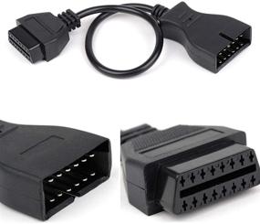 img 1 attached to 🔌 Кабель адаптера Goliton OBD1 to OBD2 - Конвертер диагностического сканера GM Daewoo